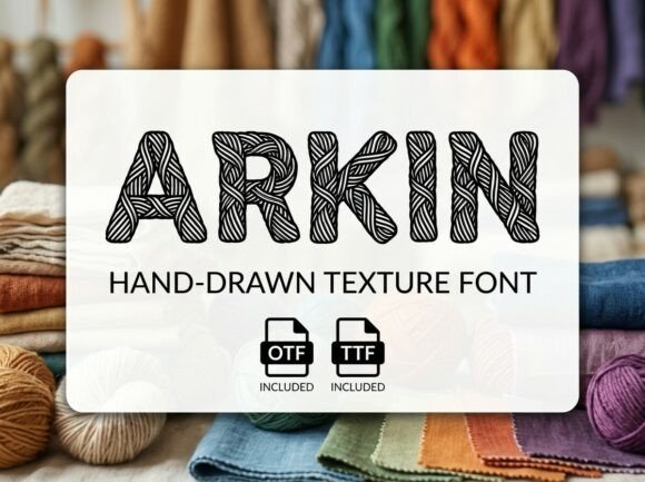 Arkin: A Display Font for Modern Design