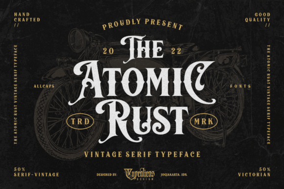 Atomic Rust Font Review
