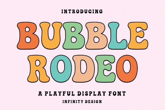 Bubble Rodeo Font for Web Design