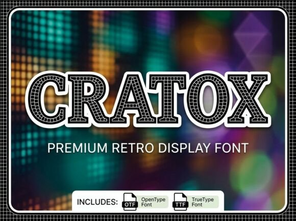 Cratox Font Review