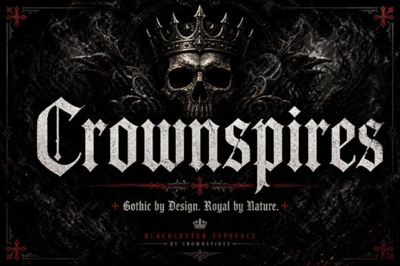 Crownspires Font for Bold Web Design