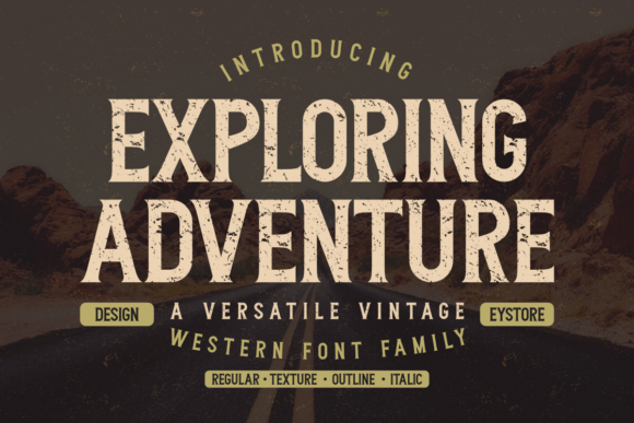 Exploring Adventure Font for Bold Campaigns