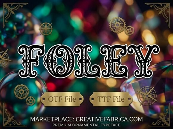 Foley Font for Editorial Design