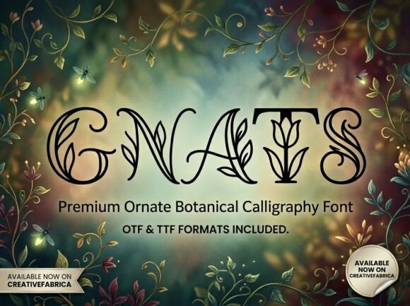 Gnats Font for Web Design