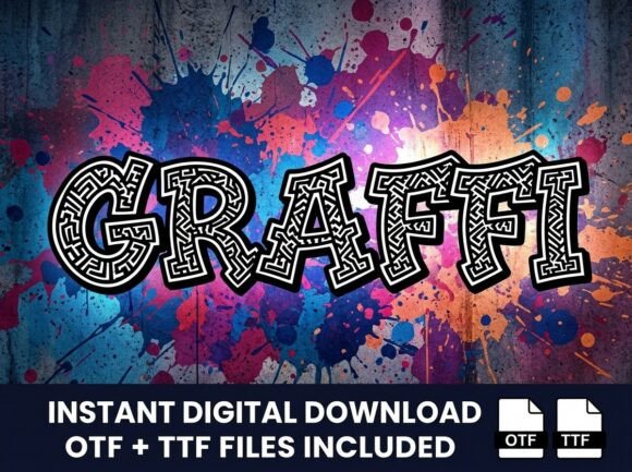 Graffi: A Bold Display Font