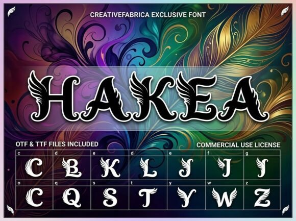 Hakea Font: Royal Design for Small Businesses