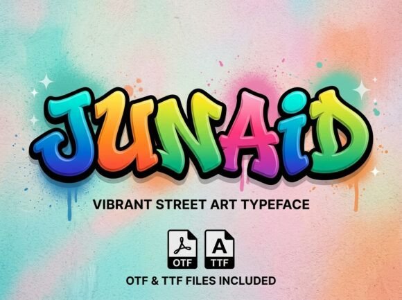 Junaid Font: Bold City Energy for Creative Projects