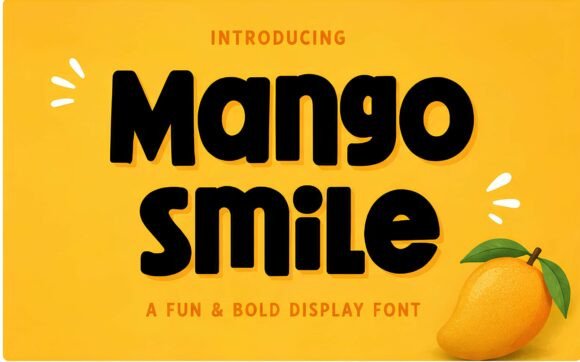 Mango Smile Font for Creative Projects