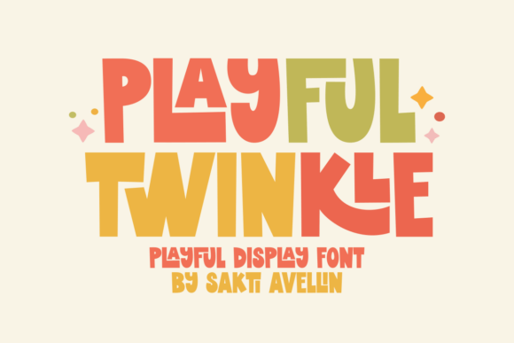 Playful Twinkle Font for Bold Campaigns