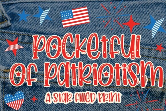 Pocketful of Patriotism Font