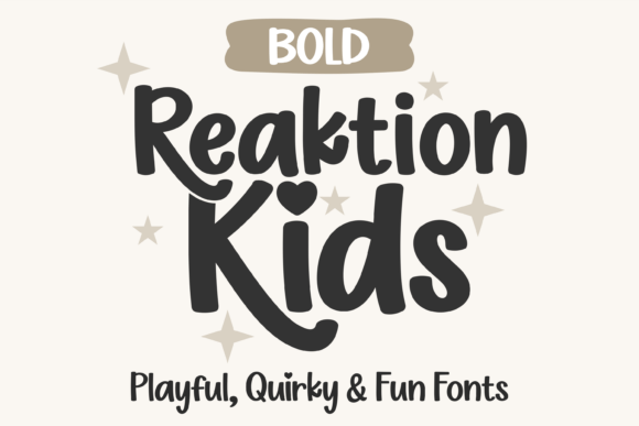 Reaktion Kids Bold Font