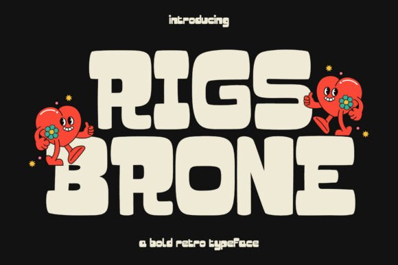 Rigs Brone Font for Bold Branding
