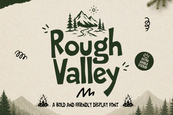 Rough Valley Font for Bold Branding