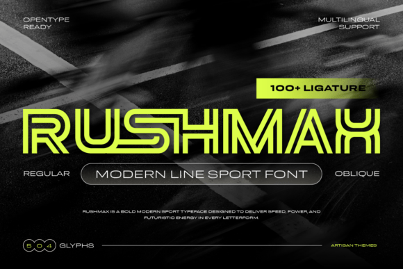 Rushmax Font for Bold Branding