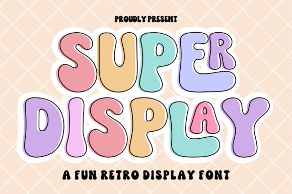 Super Display Font for Bold Branding
