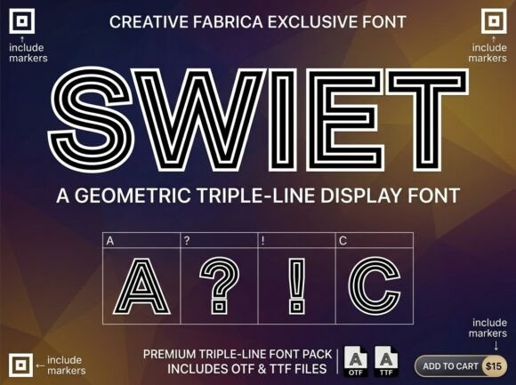 Swiet Font: Bold and Retro