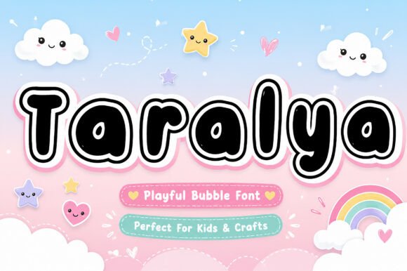 Taralya – Playful Display Font
