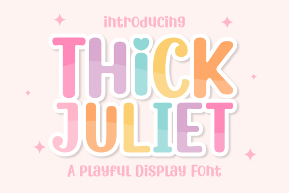 Thick Juliet Font for Bold Branding