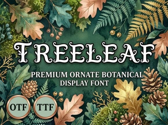 Treeleaf Font for Web Design