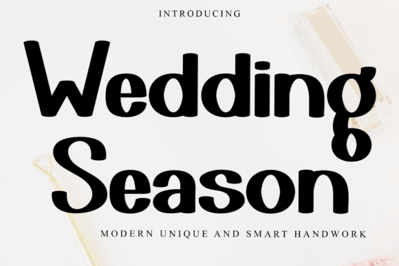 Wedding Season Font for Elegant Branding